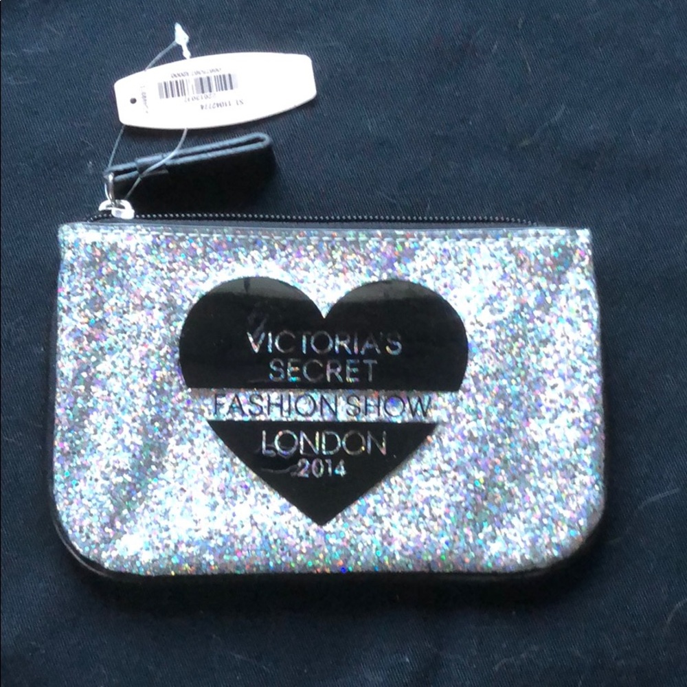Victoria Secret silver clutch